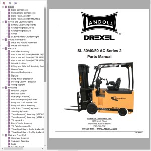 Landoll Drexel SL 30 40 50 AC-2 Part Manual