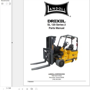 Landoll Drexel SL120 Series 2 Parts Manual