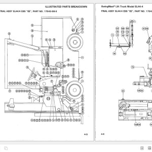 Landoll Drexel SL44-4 Parts Manual