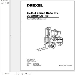 Landoll Drexel SL44 Parts Manual