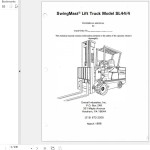 Landoll Drexel SL66 SL77 SL88 Parts Manual