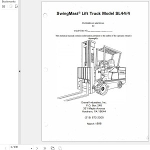 Landoll Drexel SL66 SL77 SL88 Parts Manual