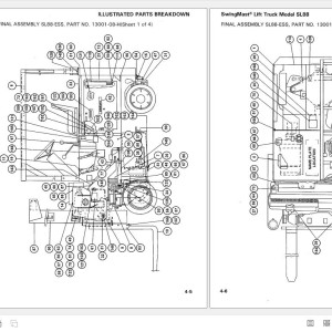 Landoll Drexel SL88 Parts Manual 13001-08