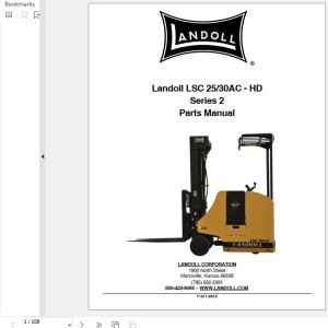 Landoll LSC 25 30 AC HD Series 2 Parts Manual