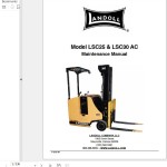 Landoll LSC25AC And LSC30AC Maintenance Manual