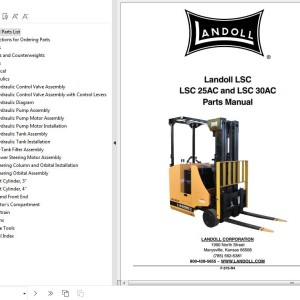 Landoll LSC25AC And LSC30AC Parts Manual