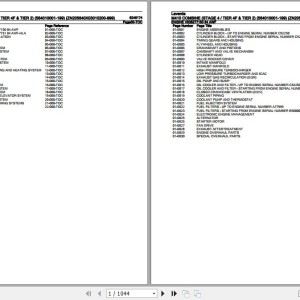 Laverda M410 Combine Parts Catalog PDF 6246174
