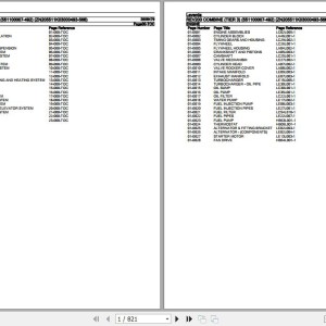 Laverda REV200 Combine Parts Catalog PDF 3906479