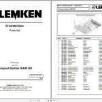 Lemken Collection 8.14 GB PDF Spare Part Catalog