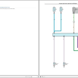 Lexus NX 250 2024 AWD L4-2.5L (A25A-FKS) Electrical Schematic