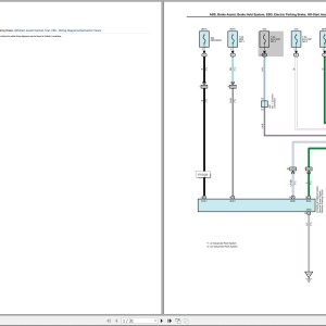 Lexus NX 450h+ 2024 L4-2.5L (A25A-FXS) Plugin Hybrid Electrical Schematic