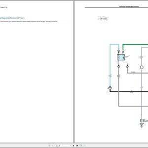 Lexus RX 350 2024 FWD L4-2.4L Turbo Electrical Schematic