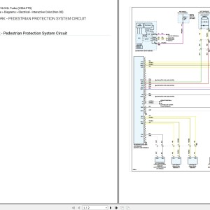 Lexus LS 500 2021 AWD V6-3.5L Turbo V35A-FTS Wiring Diagram