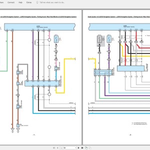 Lexus RX350 2010 Wiring Diagram