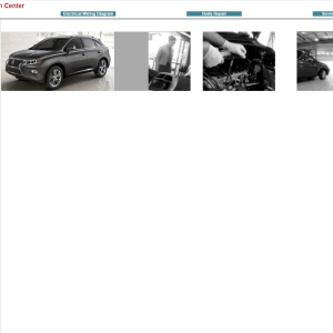 Lexus RX350 RX270 GGl15 AGL10 2008 2011 Workshop Manual