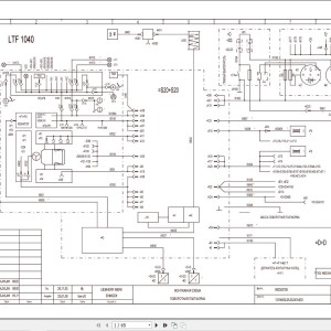 Liebherr LTF 1040 Z14453 Electric and Hydraulic Diagrams RU