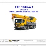 Liebherr LTF 1045-4.1 Z75593 Electric and Hydraulic Diagrams EN