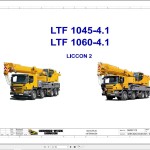 Liebherr LTF 1060-4.1 Z76000 Electric and Hydraulic Diagrams ES