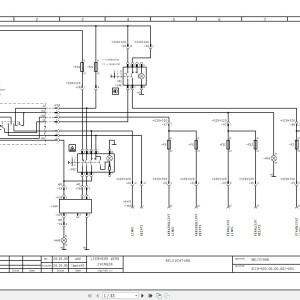 Liebherr LTL 1025 Z20001 Electric and Pneumatic Diagrams DE