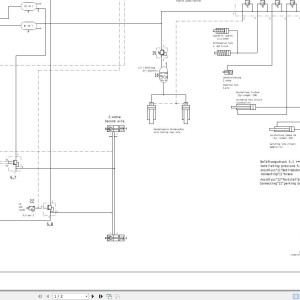 Liebherr LTL 1030 Z20017 Electric and Pneumatic Diagrams DE