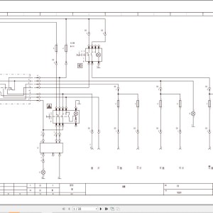 Liebherr LTL 1030 Z20017 Electric Diagrams ES