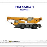 Liebherr LTM 1040-2.1 Z52250 Electric and Hydraulic Diagrams ES