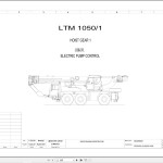 Liebherr LTM 1050-1 Z55161 Electric and Hydraulic Diagrams EN
