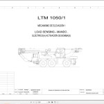 Liebherr LTM 1050-1 Z55161 Electric and Hydraulic Diagrams ES