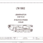 Liebherr LTM 1060-2 Z57701 Electric and Hydraulic Diagrams FR