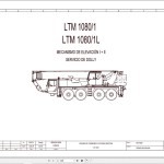 Liebherr LTM 1080-L Z61528 Electric and Hydraulic Diagrams ES
