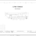 Liebherr LTM 1090-2 Z23053 Electric and Hydraulic Diagrams RU