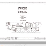 Liebherr LTM 1100-4.1 Z63345 Electric and Hydraulic Diagrams ES