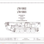 Liebherr LTM 1100-4.1 Z63345 Electric and Hydraulic Diagrams RU