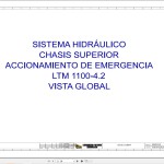 Liebherr LTM 1100-4.2 Z64047 Electric and Hydraulic Diagrams ES