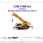 Liebherr LTM 1100-4.2 Z64047 Electric and Hydraulic Diagrams FR