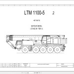 Liebherr LTM 1100-5.2 Z65625 Electric and Hydraulic Diagrams FR