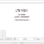 Liebherr LTM 1100 Z22541 Electric and Hydraulic Diagrams EN