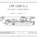 Liebherr LTM 1160-5.1 Z67216 Electric and Hydraulic Diagrams DE