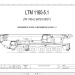 Liebherr LTM 1160-5.1 Z67216 Electric and Hydraulic Diagrams FR