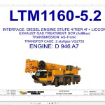 Liebherr LTM 1160-5.2 Z68626 Electric and Hydraulic Diagrams EN