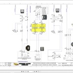 Liebherr LTM 1230-5.1 Z94051 Electric and Hydraulic Diagrams FR