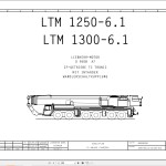 Liebherr LTM 1250-6.1 Z70720 Electric and Hydraulic Diagrams DE