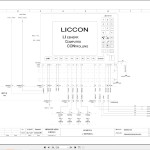 Liebherr LTM 1300-6.1 Z71181 Electric and Hydraulic Diagrams EN