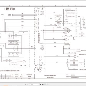 Liebherr LTM 1300 Z16788 Electric Diagrams ES
