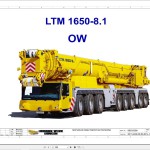 Liebherr LTM 1650-8.1 Z46836 Electric and Hydraulic Diagrams RU