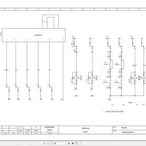 Liebherr LTM 1800 Z14232 Electric Diagrams FR