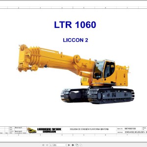 Liebherr LTR 1060 Z96801 Electric and Hydraulic Diagrams ES