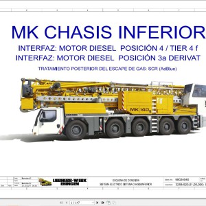 Liebherr MK 140 Z77473 Electric and Hydraulic Diagrams ES