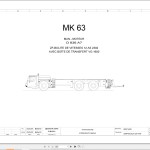 Liebherr MK 63 Z76505 Electric and Hydraulic Diagrams FR