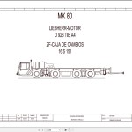 Liebherr MK 80 Z77064 Electric and Hydraulic Diagrams ES